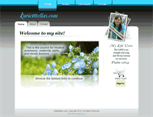 Tablet Screenshot of katiemellas.com